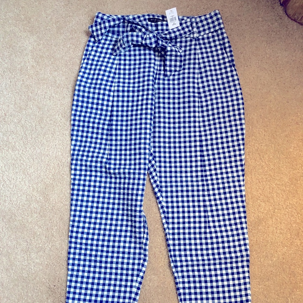 Banana Republic Tie Waist Ankle Pants